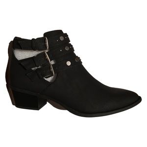 Sam Edelman Black Booties Size 8
